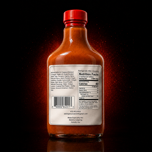 Mr C's Finishing Sauce - Medium