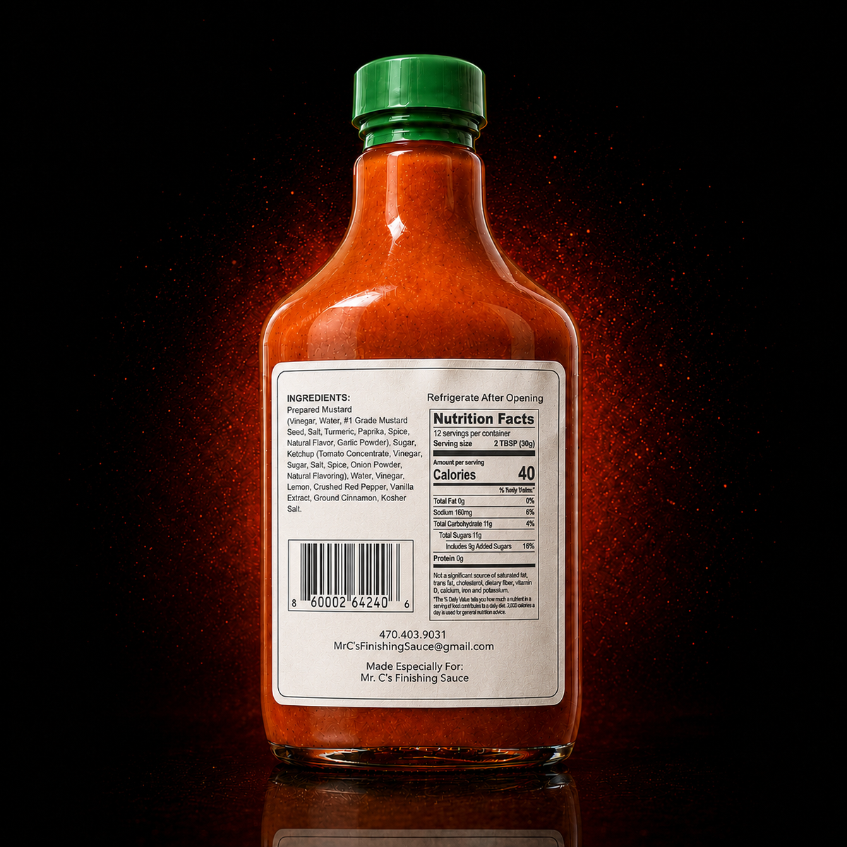 Mr. C's Finishing Sauce - HOT